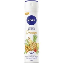 Nivea Deodorant Exotic Dream Apricot &amp; Lemon Scent Spray 150ml Free Shipping - £7.36 GBP