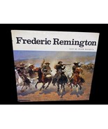 Frederic Remington Book Large Coffee Table Art Hardcover w/ DJ Western A... - £29.85 GBP