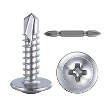 300 Pcs #8×3/4” Stainless Steel Self-Tapping Screws for Sheet Metal - $20.85