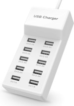 USB Charger USB Wall Charger with Rapid Charging Auto Detect Technology - £19.23 GBP