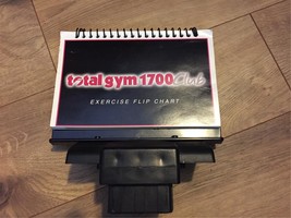 Total Gym 1700 Club Exercise Flip Chart - $31.99