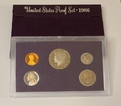 1986-S United States Mint Proof Set - £6.08 GBP