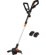 Grass Trimmer Edger Mini-Mower 20V 12-In 2 Batteries Charger Weed Whacke... - £154.25 GBP