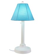 Patio Living Concepts 38121 30 x 2 in. San Juan Table Lamp with White Bo... - £154.61 GBP