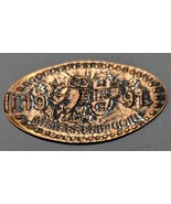 1991 TEC Owl Membership Coin  Elongated Penny - €1,69 EUR