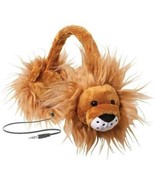 Animalz by ReTrak Lion Style Retractable Corded Headphones - £14.86 GBP
