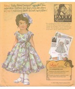 Childs Patty Reed Easter Flower Girl Dress Matching Paper Doll Sew Patte... - £10.17 GBP