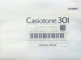 Owner&#39;s Manual Booklet for the Vintage Casio Casiotone 301 CT-301, Reproduction. - £12.41 GBP