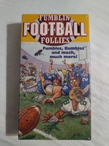 Fumbling Football Follies Movie Show VHS 1996 New Still Sealed In Plastic - £6.89 GBP