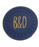 Vintage Casino Chip Blue B &amp; D Club Illegal Gambling Poker Chip Lebanon ... - $225.20 MXN