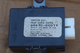 Toyota BCM Body Computer Power Source Control Module 89670-0c011 image 3