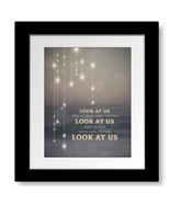 Look at Us - Vince Gill - Country Music Lyric Inspired Song Home Decor A... - $25.72 CAD+