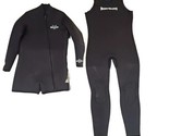 Body Glove Wet Suit 2 Piece Metalite 65 Black Mens Size 2XL - $39.55