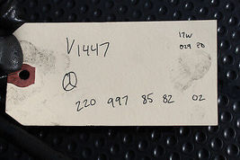 2000-06 MERCEDES CL500 CL600 HYDRAULIC DISTRIBUTOR OIL LINE HOSE V1447 image 6