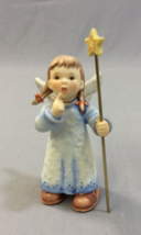 Goebel Hummel Child Angel Nativity Susi 2254 Special Edition Gold Star Signed - $84.11