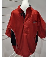 Foot Joy Dry Joys Men Golf Size Large Short Sleeve Shirt Jacket Pullover... - £12.86 GBP