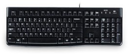 Logitech K120 Keyboard - English - USB - Black - $18.00