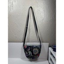 Vera Bradley Slim Saddle Bag Kiev Paisley Purse Tote Crossbody Wallet Set - $43.95