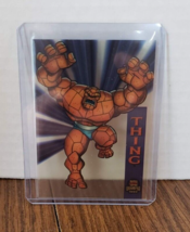 1994 The Thing Marvel Universe Suspended Animation insert card # 7 of 10 - £5.53 GBP