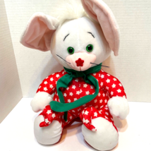 Vintage 1991 Starwink Plush Christmas Mouse Jingle Venture Stuffed Animal 15&quot; - £14.02 GBP