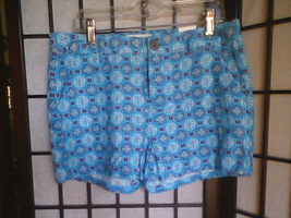  girls shorts old navy size 16 blue - $380.13 MXN
