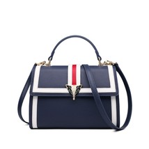 Office Female Large Capacity Split Leather Messenger Bag Luxury Stylish Trend Kn - £72.55 GBP
