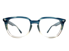 Ray-Ban Eyeglasses Frames RB4362V 8146 Blue Clear Square Asian Fit 53-18... - £49.51 GBP