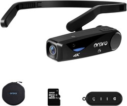 Ordro Camcorder 4K Head Mounted Camera Ep6 Wearable Video Camera Fhd 1080P 60Fps - £145.04 GBP