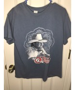 Tracy Lawrence Tour T-shirt Gilden Men&#39;s Size Large Blue - $12.00