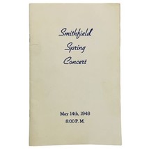 Stroudsburg Pennsylvania School Smithfield Spring Concert Program May 1948 - $8.55