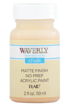 Waverly Inspirations 60739E Chalk Paint, Matte, Cashew Yellow Brown, 2 F... - £3.14 GBP