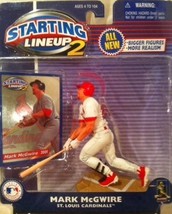 Mark McGwire St. Louis Cardinals MLB Starting Lineup 2 action figure NIB Hasbro - £10.67 GBP