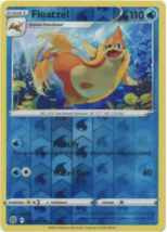 Floatzels Reverse Holo 39/172 Uncommon Brilliant Stars Pokemon Card - £4.02 GBP