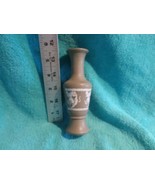 Vintage Small Wedgewood Style Vase Green 5.5&quot; - £3.73 GBP