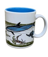 Hallmark Aquatic Underwater Sealife Mug Coffee Cup Dolphin Fish Turtle N... - £11.79 GBP