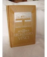 OLD Classic The Romance of Leonardo Da Vinci by Dmitry Merezhkovsky 1931... - £39.55 GBP
