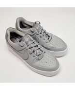 Nike Air Force 1 AF1 Sage Low SZ 9.5 Smoke Grey Gray White Shoes Sneaker... - $24.60