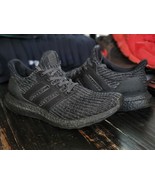 2017 Adidas UltraBoost 4.0 Black Out Trainer Runner BB6171 Men 8.5 - $114.19 CAD
