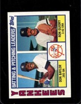 1984 Topps #486 Don BAYLOR/RON Guidry Nmmt Yankees *X107327 - £1.14 GBP