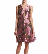 New Ronni Nicole Black Pink Floral Flare Dress Size 14 $102 - £43.95 GBP