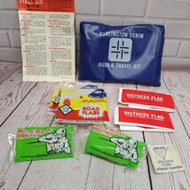 VTG Automobile First Aid Rescue Kit With Bag  Contents Akron Mfg. Prop, ... - $19.00
