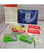 VTG Automobile First Aid Rescue Kit With Bag  Contents Akron Mfg. Prop, ... - $19.00