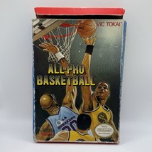 All-Pro Basketball (Nintendo Entertainment System, 1989) Game And Box - $15.22