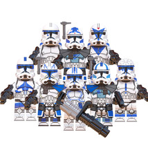 8pcs Star Wars 501st Legion Captain Rex Jesse Hardcase Echo Fives Minifi... - £15.21 GBP