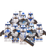 8pcs Star Wars 501st Legion Captain Rex Jesse Hardcase Echo Fives Minifi... - $25.76 CAD