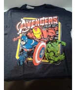 NEW MARVEL AVENGERS CAPTAIN AMERICA THOR IRON MAN HULK HAWKEYE T-SHIRT G... - £7.80 GBP