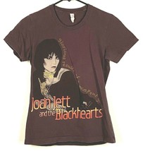 JOAN JETT and the Blackhearts - Dark Grey - Womens T-Shirt-M - $42.08