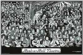 Rock-N-Roll Theatre Poster Mint 24x36 - £10.53 GBP