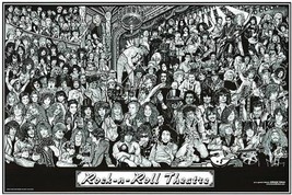 Rock-N-Roll Theatre Poster Mint 24x36 - $13.49