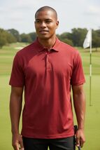 Men's Red Polo Shirt - Weir Golf - Size Large  - $4.75